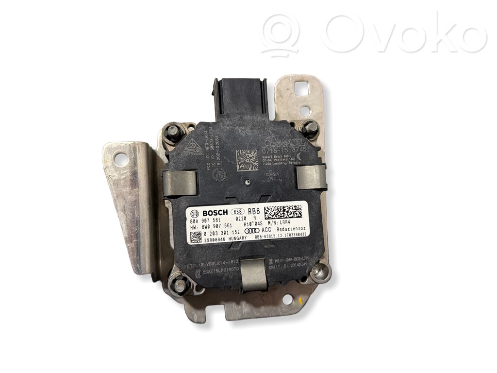 Sensor de radar Distronic   80A907561
