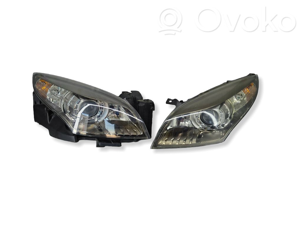 Renault Megane III Lampy przednie / Komplet 