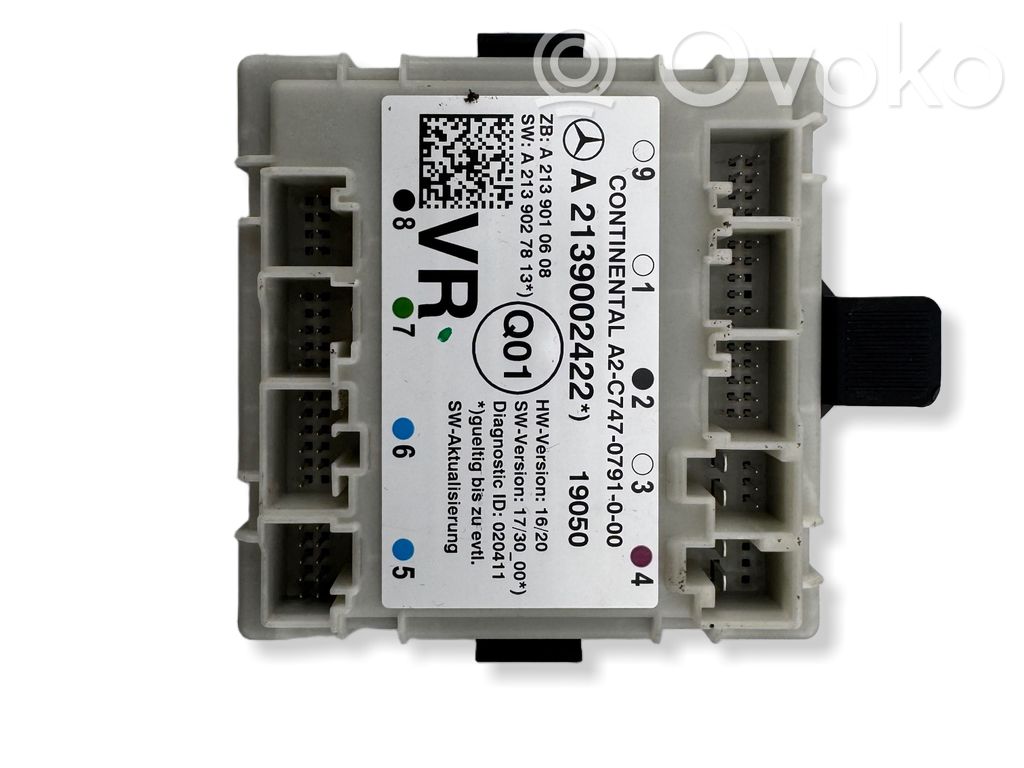 Mercedes-Benz C W205 Door control unit/module 
