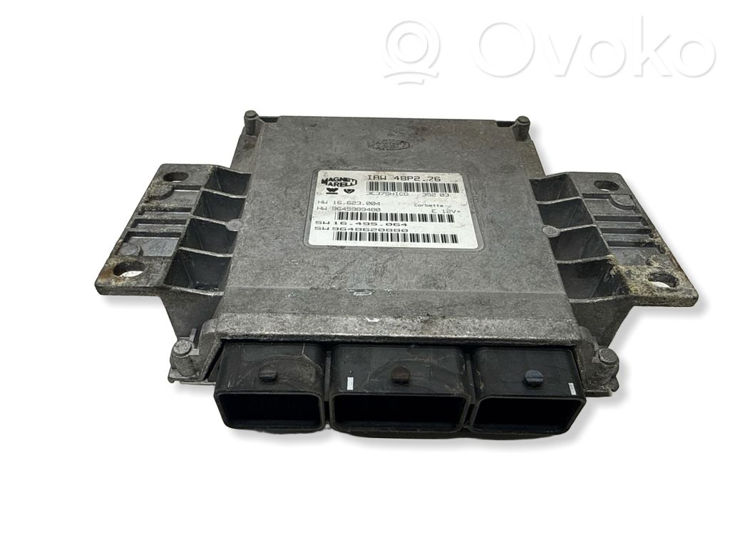 Engine control unit/module   9645989480,16623004,IAW48P276,16495064,9648620880