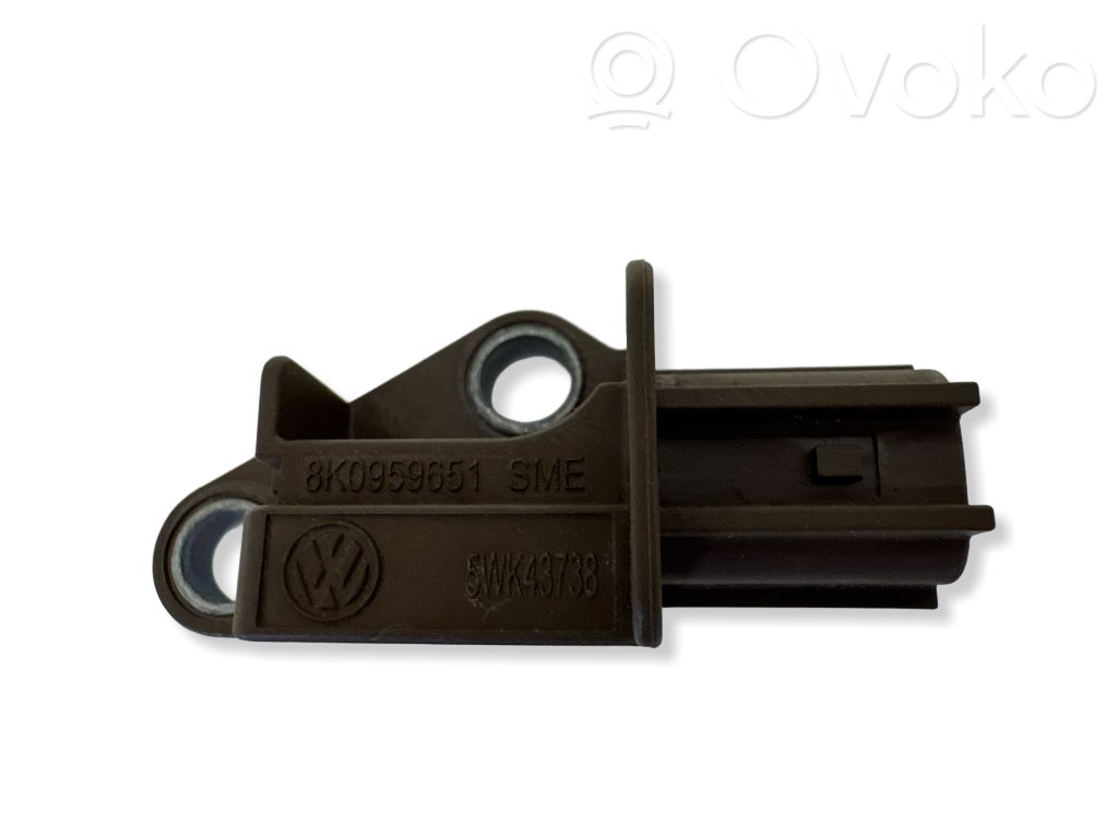 Audi A4 S4 B8 8K Airbag deployment crash/impact sensor 