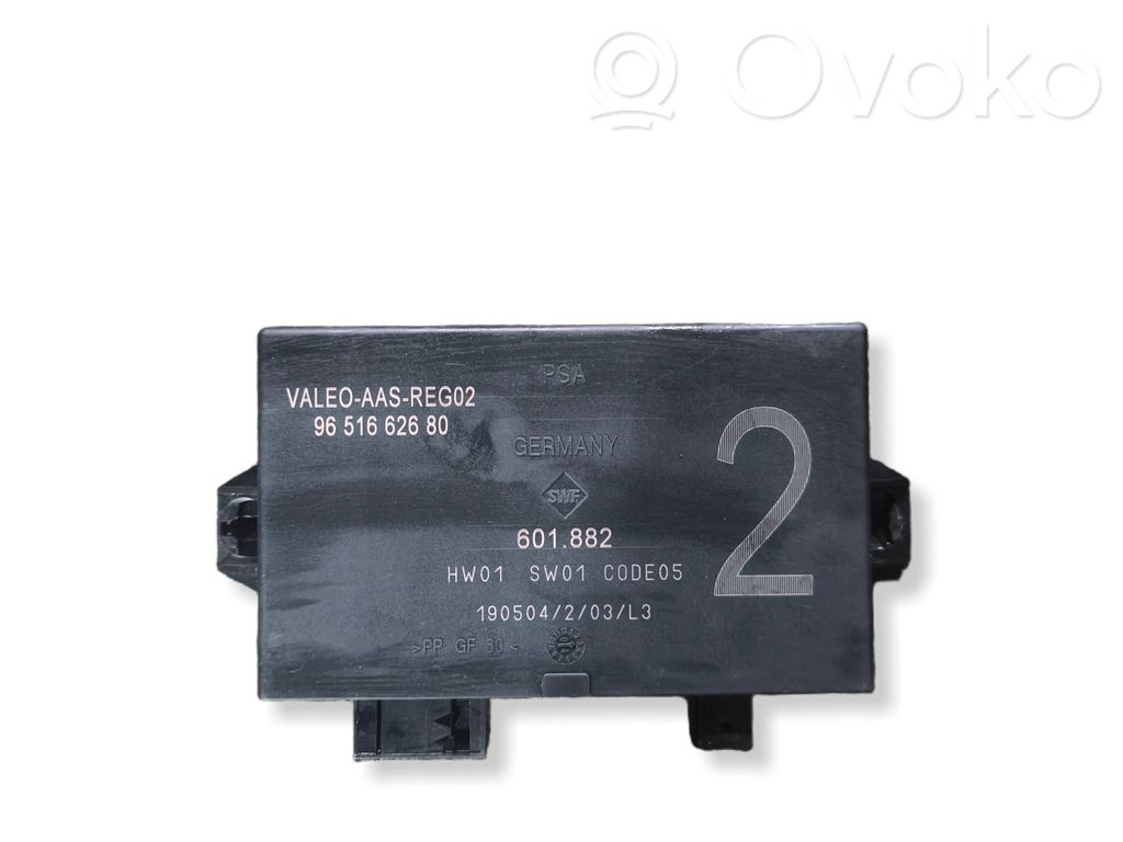 Peugeot 307 Parkošanas (PDC) vadības bloks 