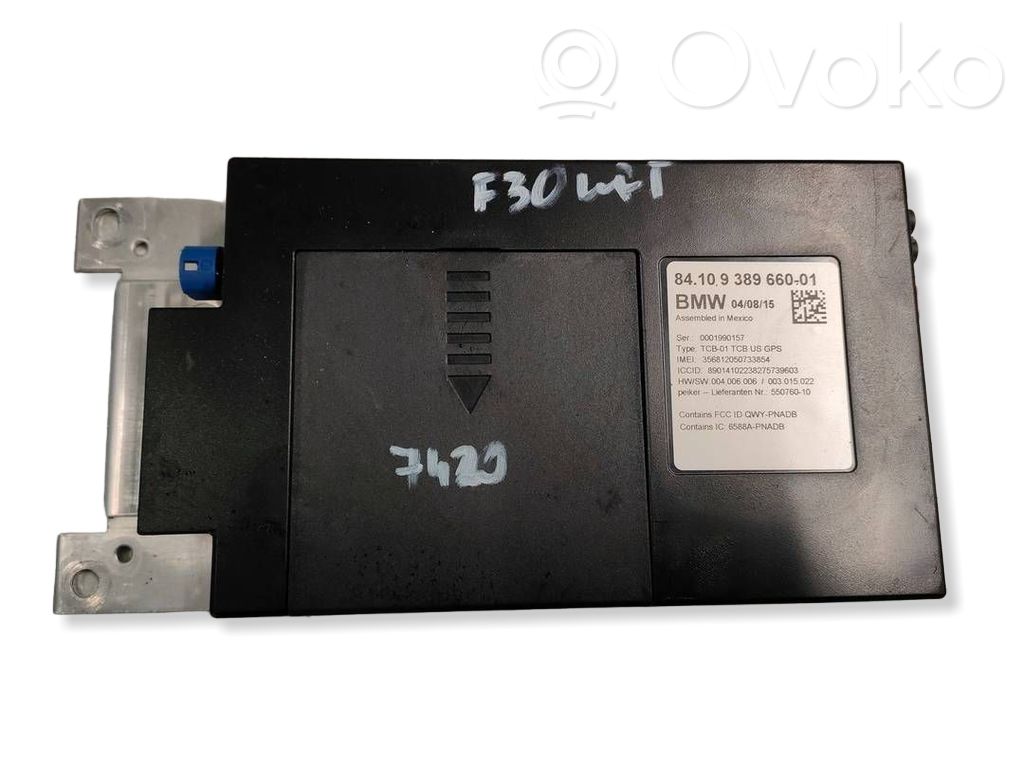 BMW 3 F30 F35 F31 Centralina/modulo navigatore GPS 