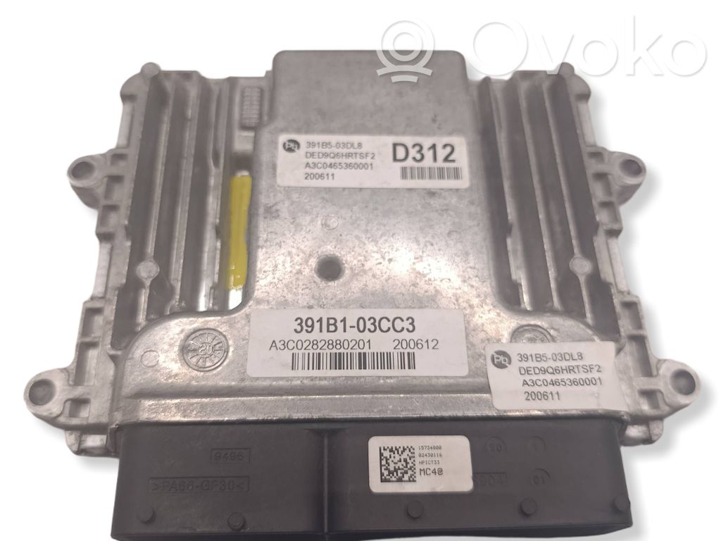 Engine control unit/module   391B503DL8,A3C0282880201,391B103CC3
