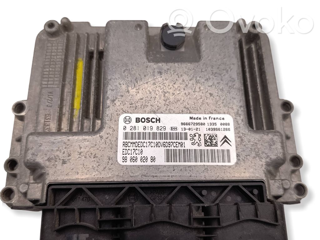 Citroen C4 Grand Picasso Engine control unit/module 