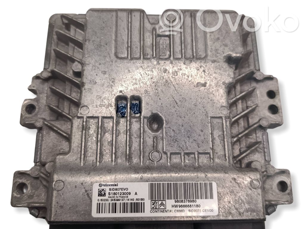 Citroen C4 Grand Picasso Dzinēja vadības bloks 