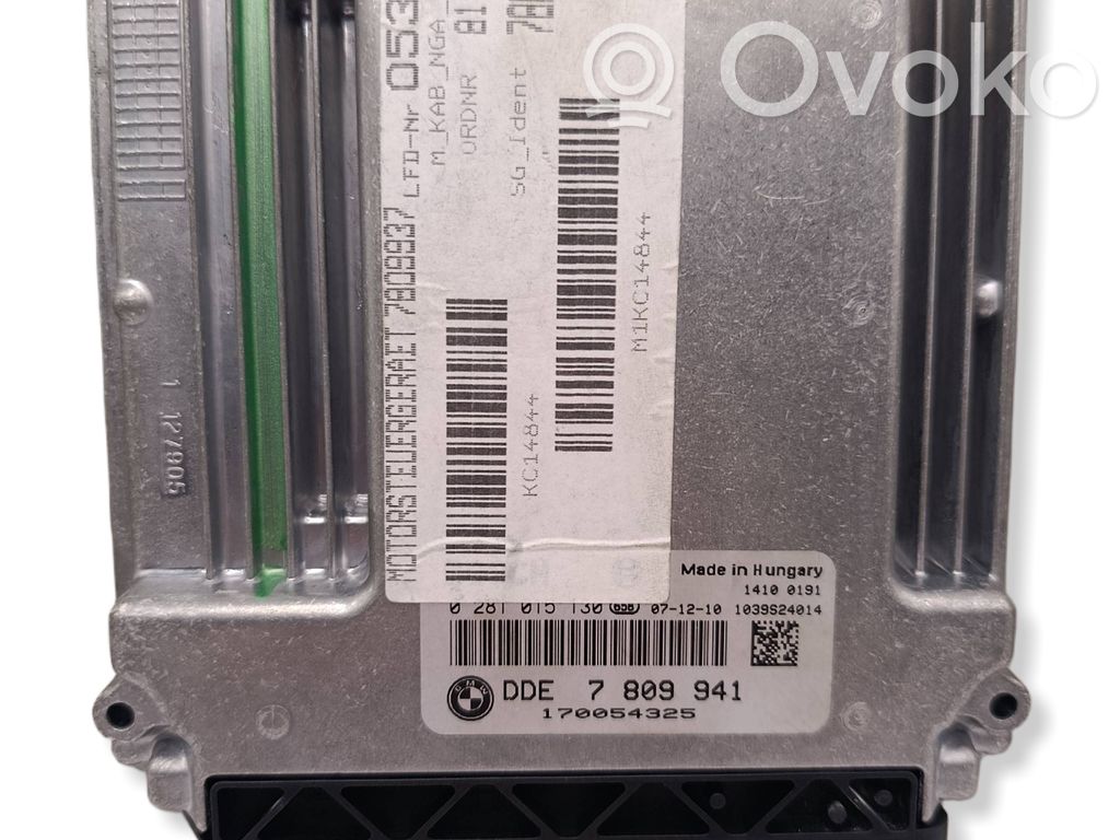 BMW 5 E60 E61 Unitate/modul de control motor 