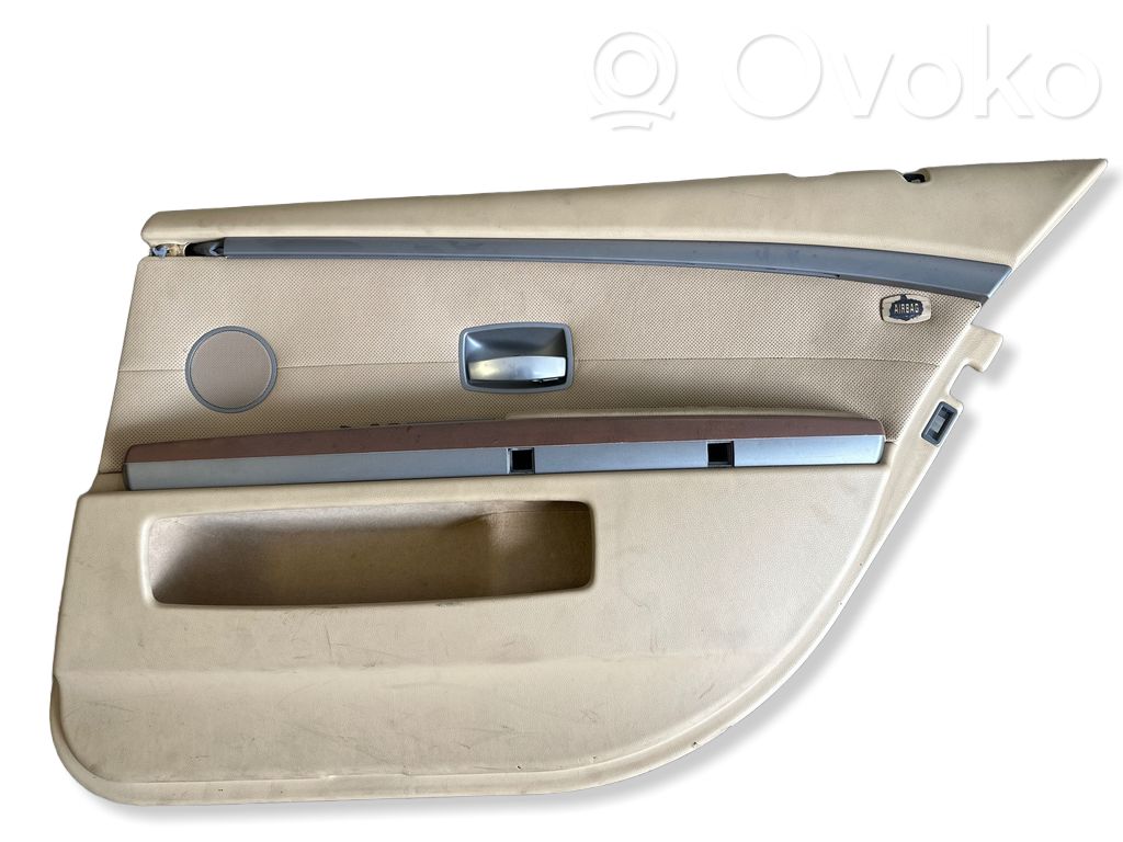 BMW 7 E65 E66 Apmušimas galinių durų (obšifke) 