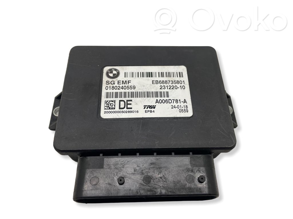 Module de commande de frein à main   6887358,23122010,A006D781A,0180240559