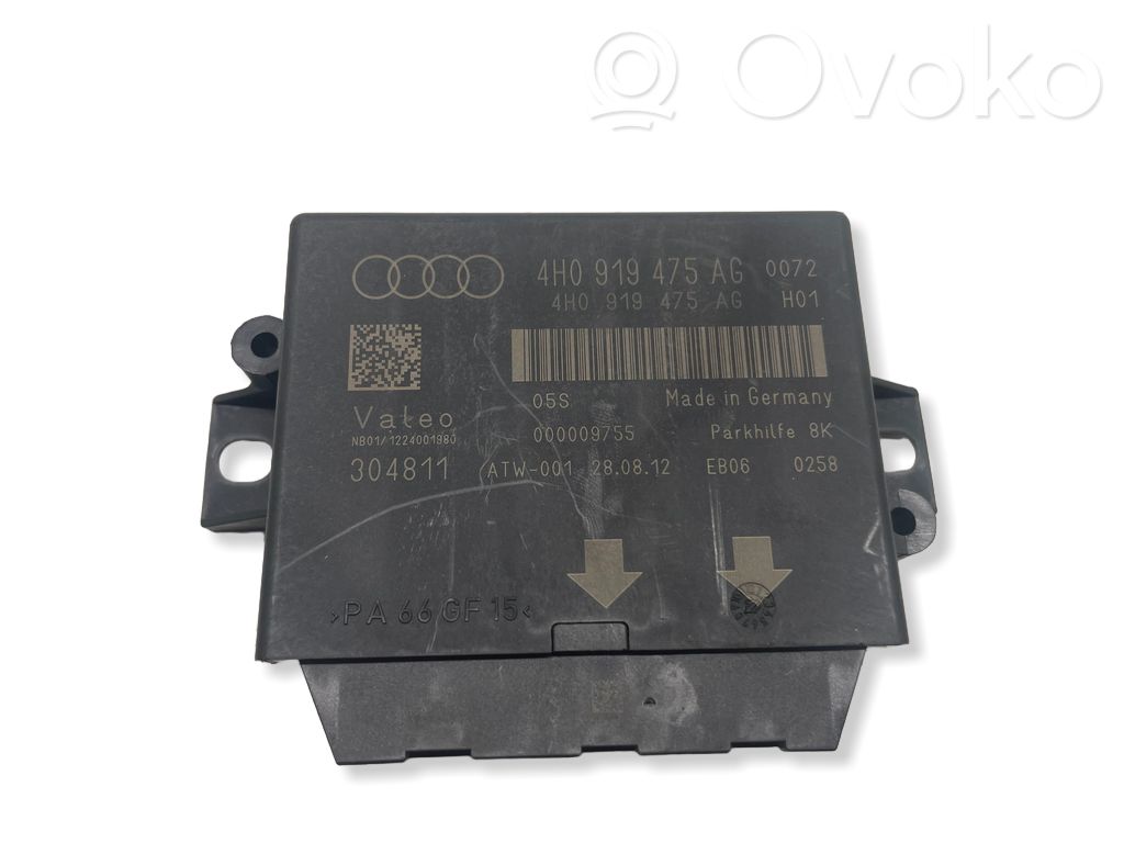 Audi A6 S6 C7 4G Unité de commande, module PDC aide au stationnement 