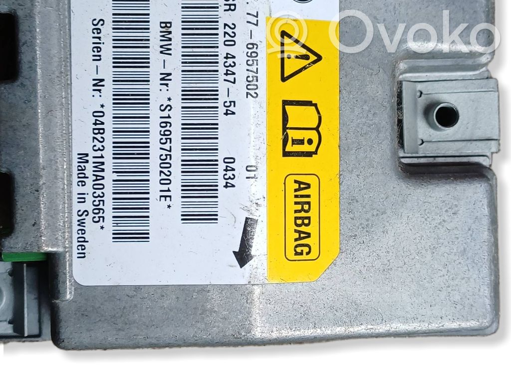 Airbag control unit/module   6957502,04B231MA03565,S1695750201E,22043474