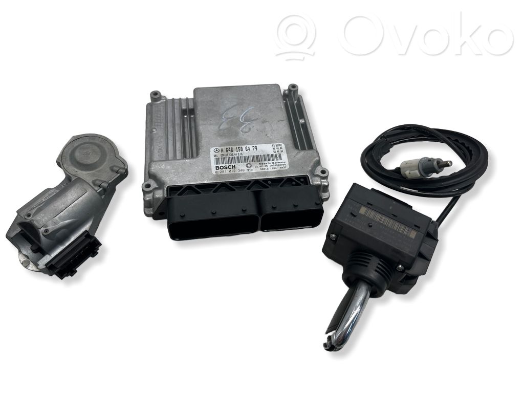 Mercedes-Benz CLK A209 C209 Engine ECU kit and lock set 