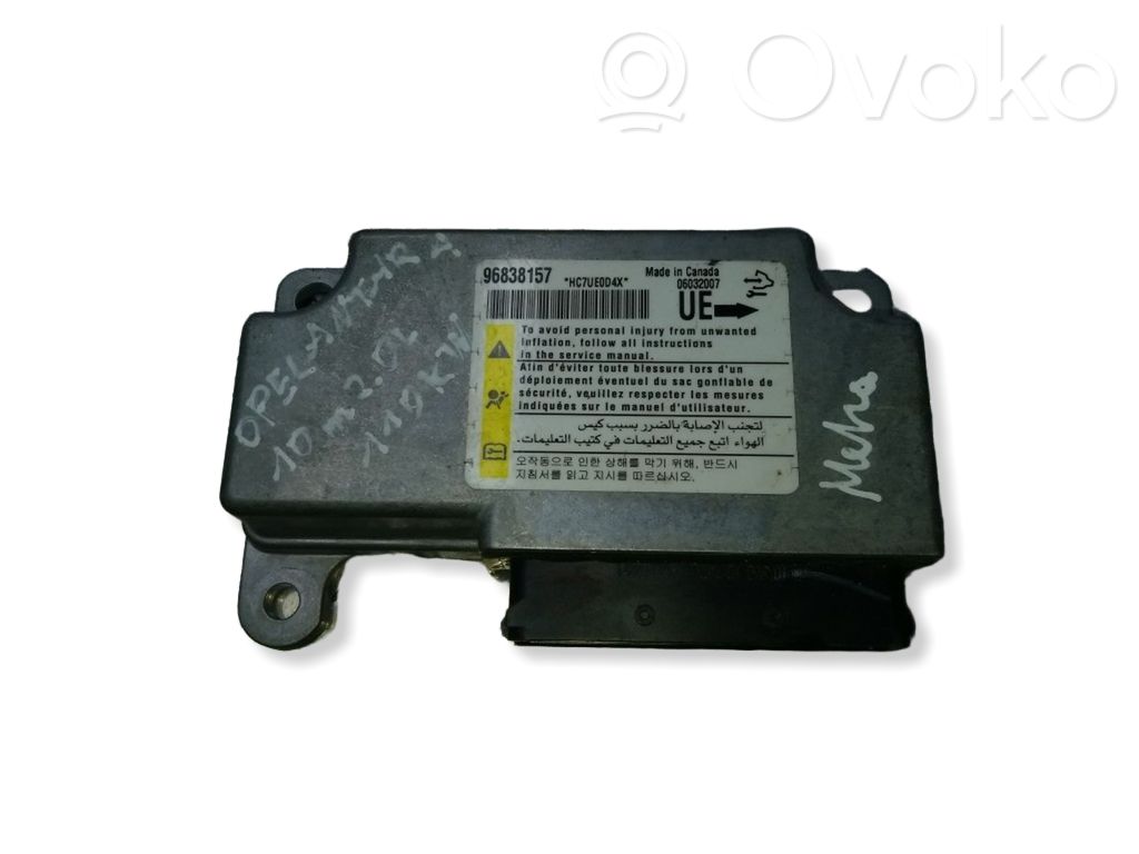 Opel Antara Sterownik / Moduł Airbag 