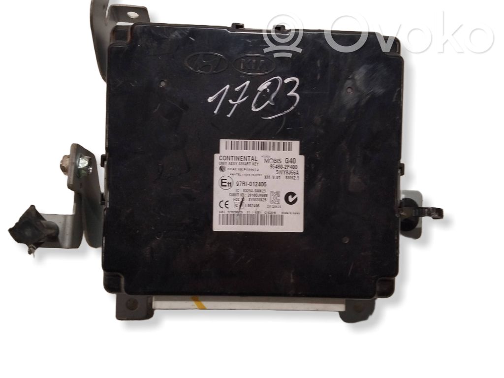 KIA Sorento Keyless (KESSY) go control unit/module 