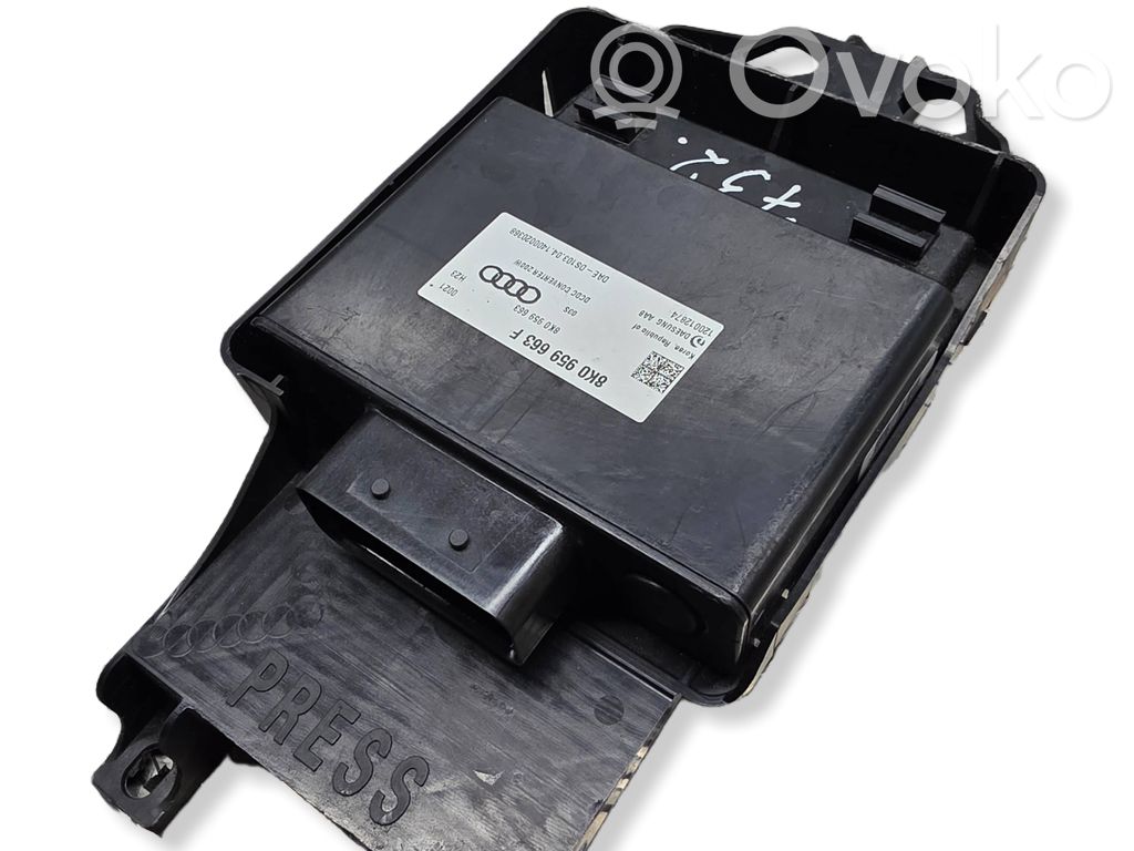 Przetwornica napięcia / Moduł przetwornicy   8K0959663F,8K0959663,120012874,4G0907347