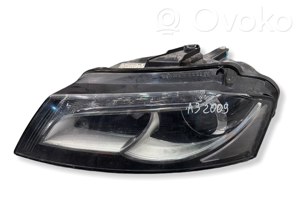Audi A3 S3 8P Lampa przednia 