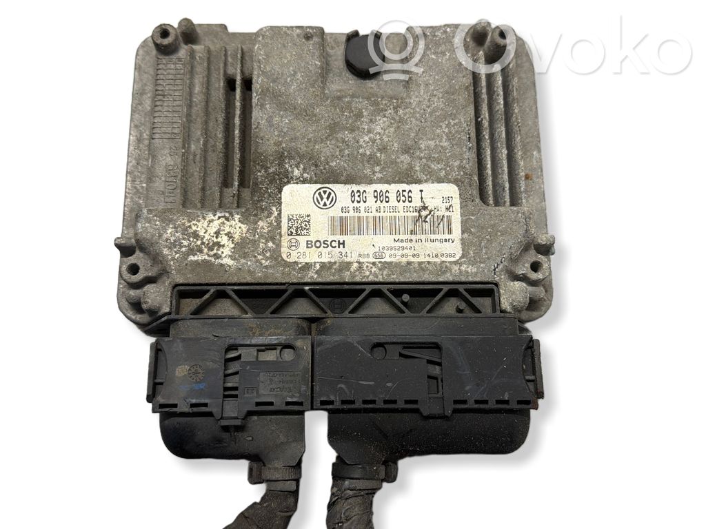 Skoda Superb B6 (3T) Engine control unit/module 