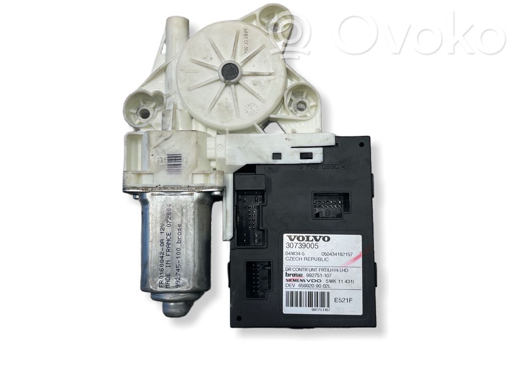 Volvo V50 Silnik regulatora szyby drzwi przednich 