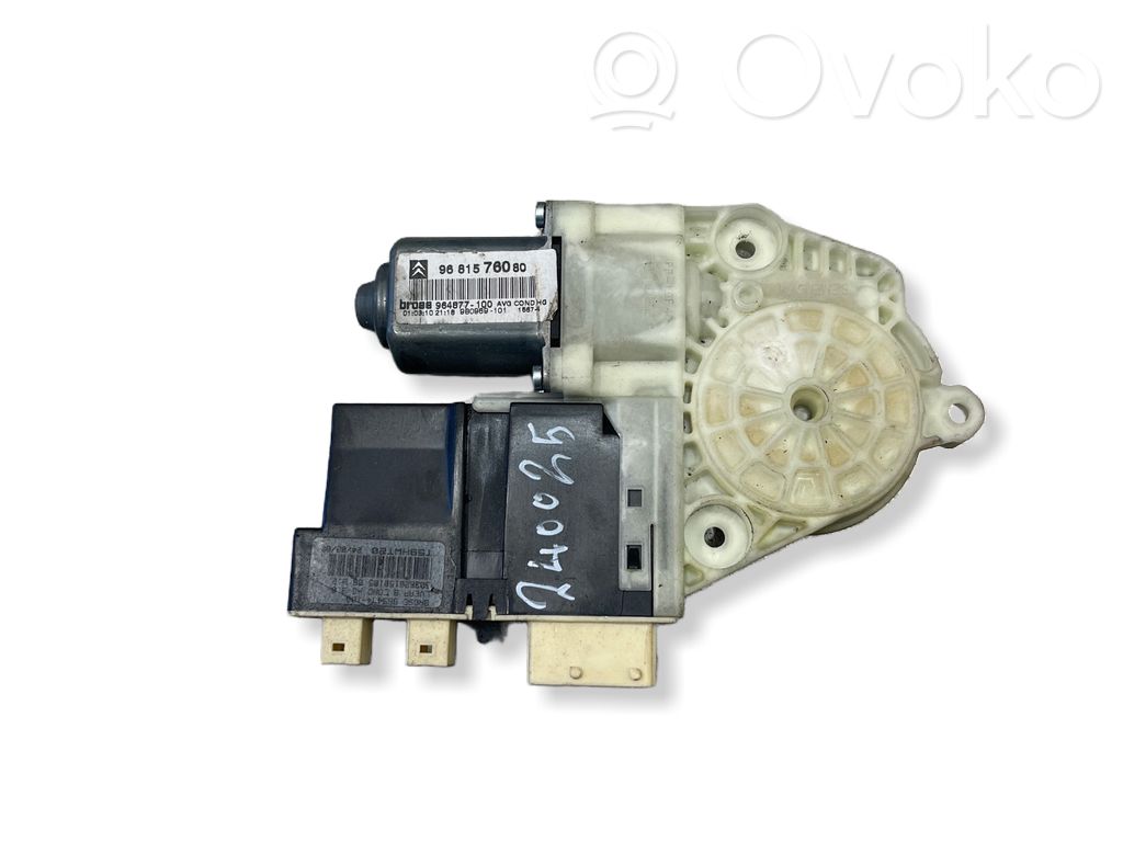 Citroen C4 I Front door window regulator motor 