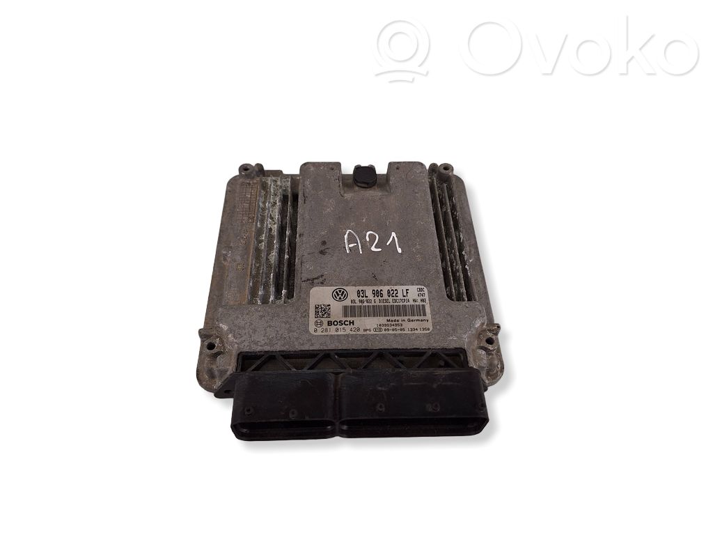 Volkswagen Golf VI Engine control unit/module 