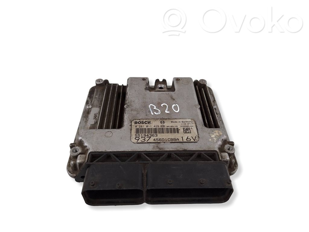 Alfa Romeo 147 Engine control unit/module 