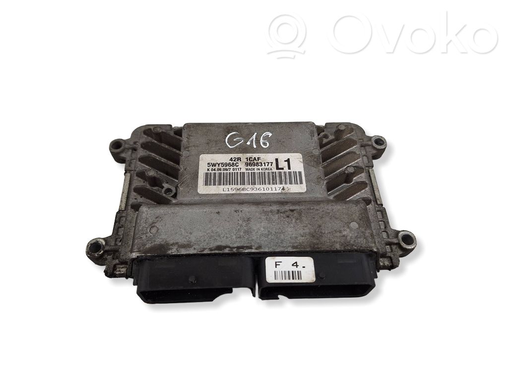 Chevrolet Aveo Engine control unit/module 
