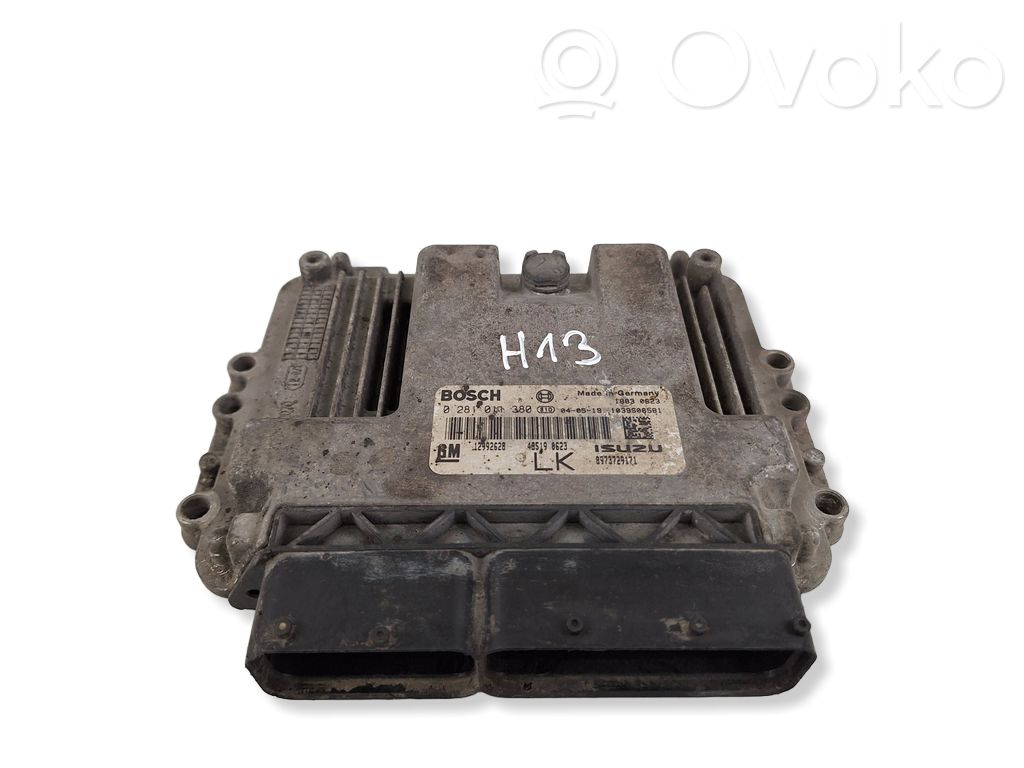 Engine control unit/module   8973729171,12992628,0281011380