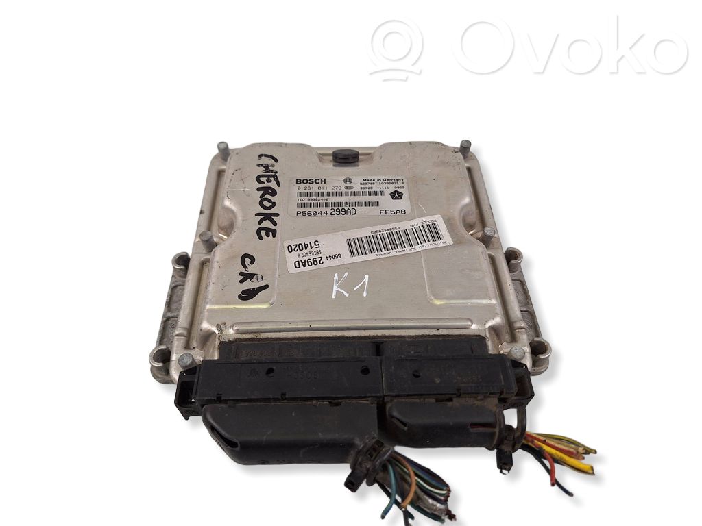 Jeep Cherokee III KJ Engine control unit/module 