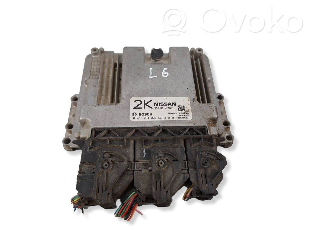 Engine control unit/module   23710XH30D,0281034007