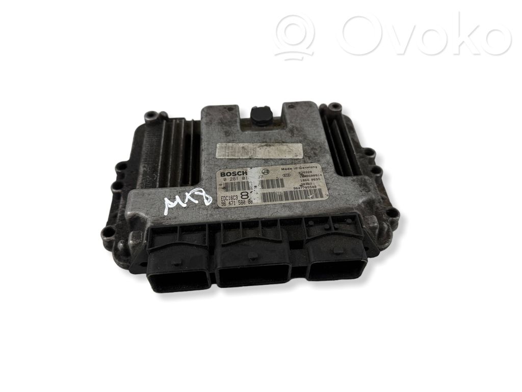 Peugeot 206 Engine control unit/module 