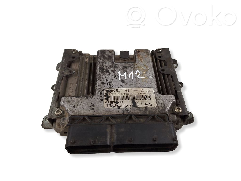 Alfa Romeo 156 Engine control unit/module 