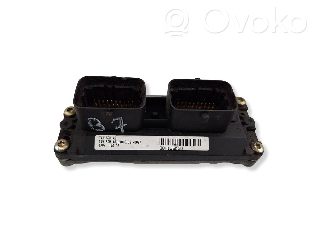 Engine control unit/module   IAW59MA8,S21D027