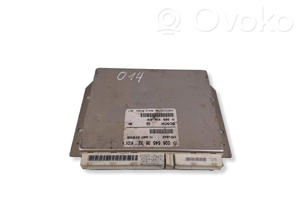 Mercedes-Benz A W169 ESP (stability system) control unit 