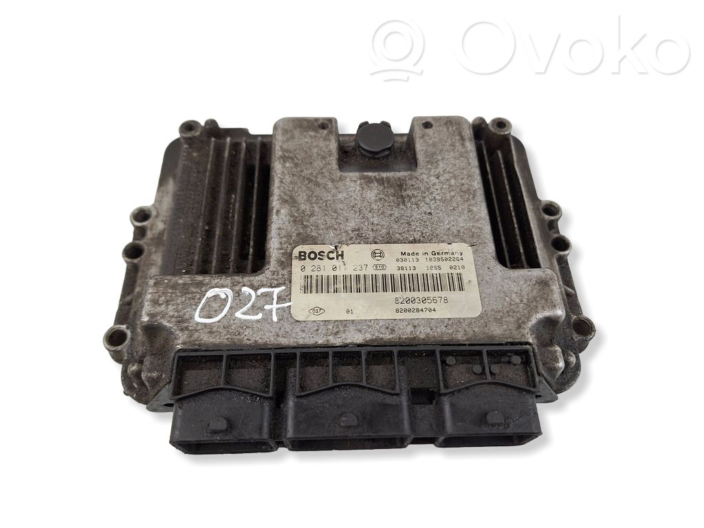 Renault Megane II Engine control unit/module 