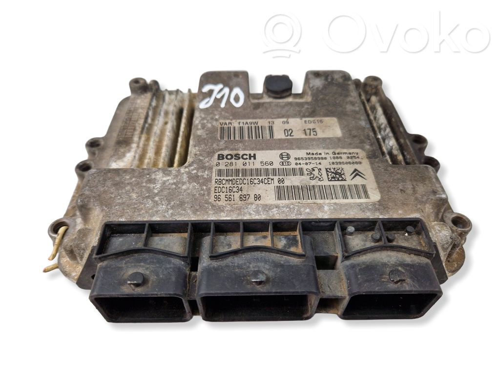 Peugeot 206 Engine control unit/module 