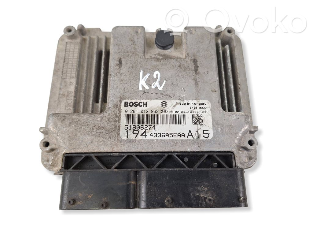 Fiat Croma Engine control unit/module 