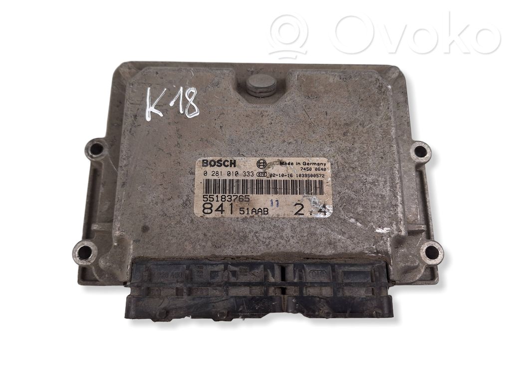 Lancia Thesis Engine control unit/module 