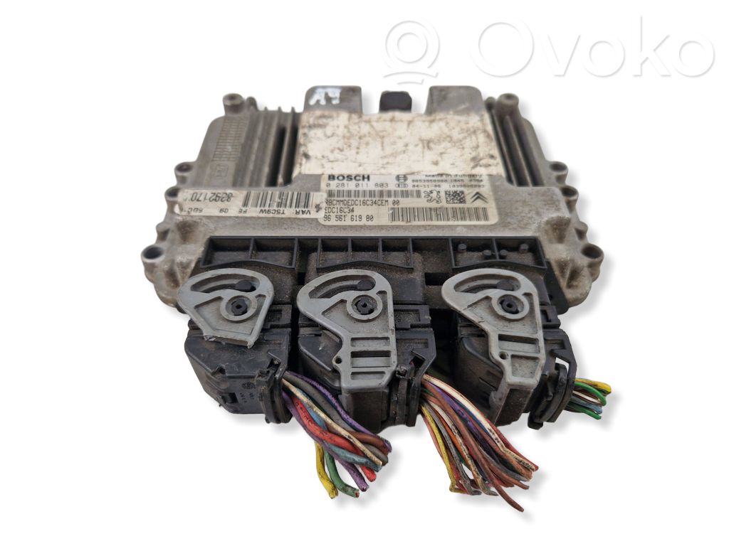 Peugeot 307 Engine control unit/module 