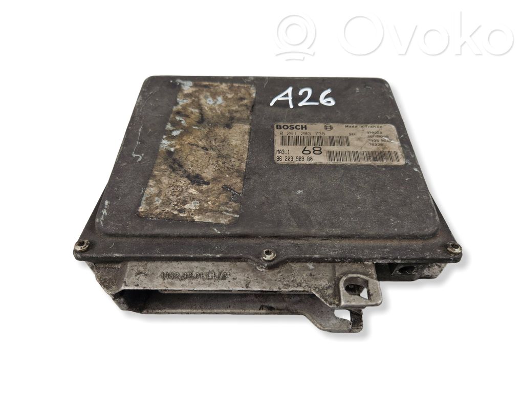 Citroen Saxo Engine control unit/module 