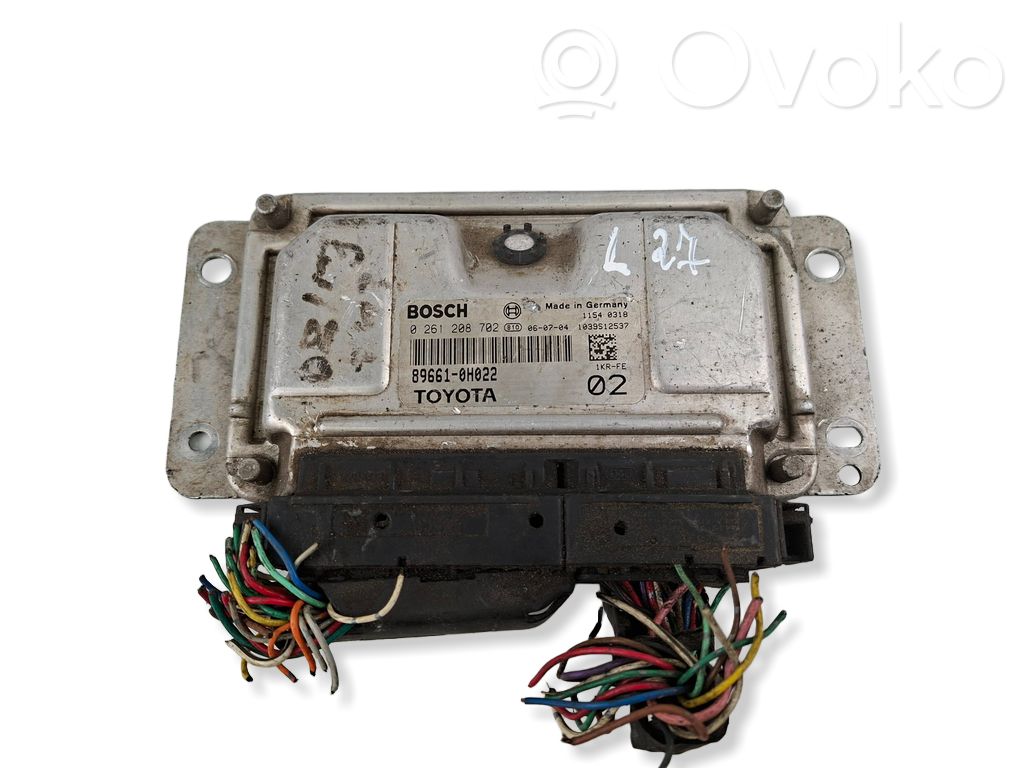 Engine control unit/module   896610H022,0261208702
