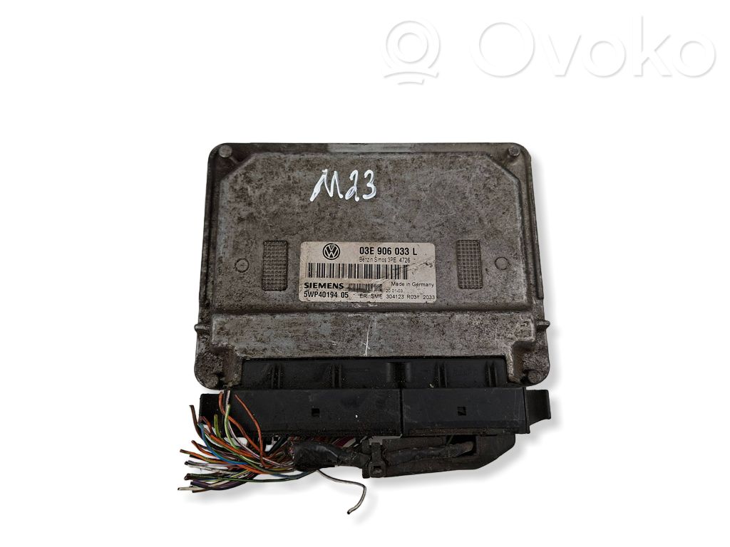 Volkswagen Polo IV 9N3 Engine control unit/module 