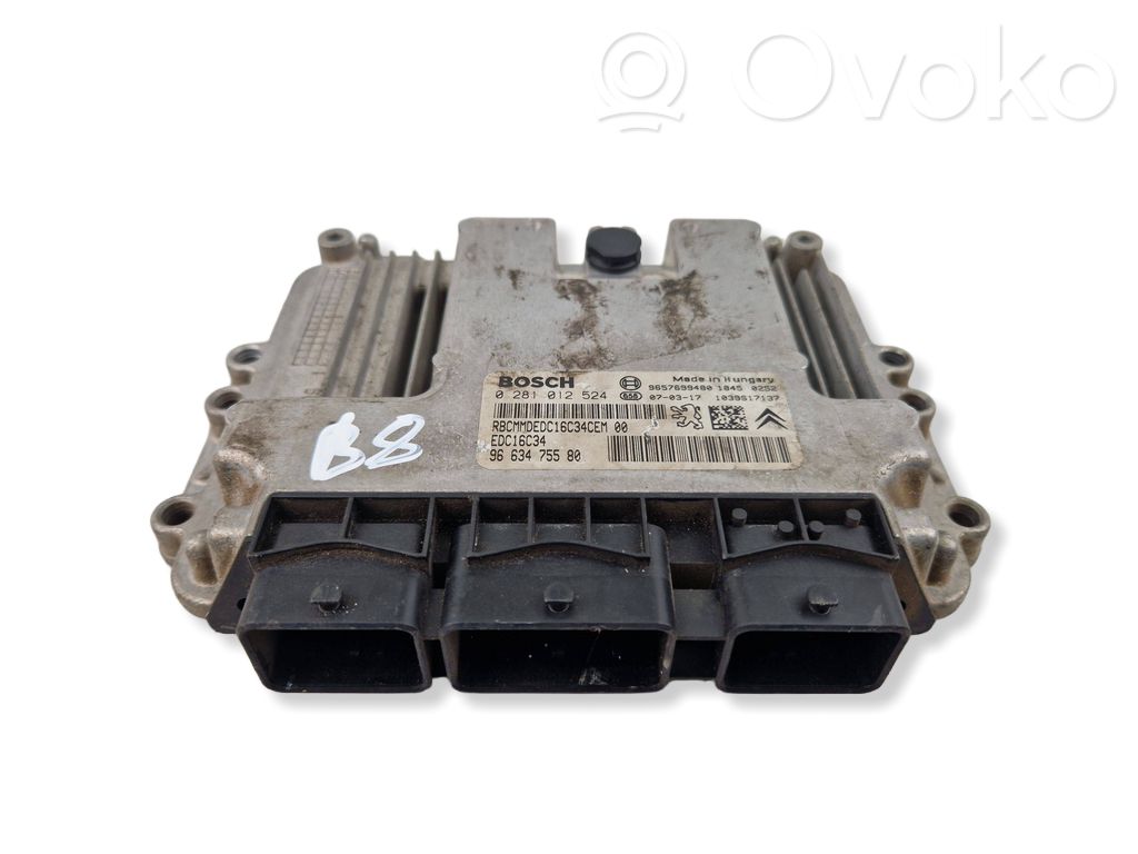 Citroen C3 Engine control unit/module 