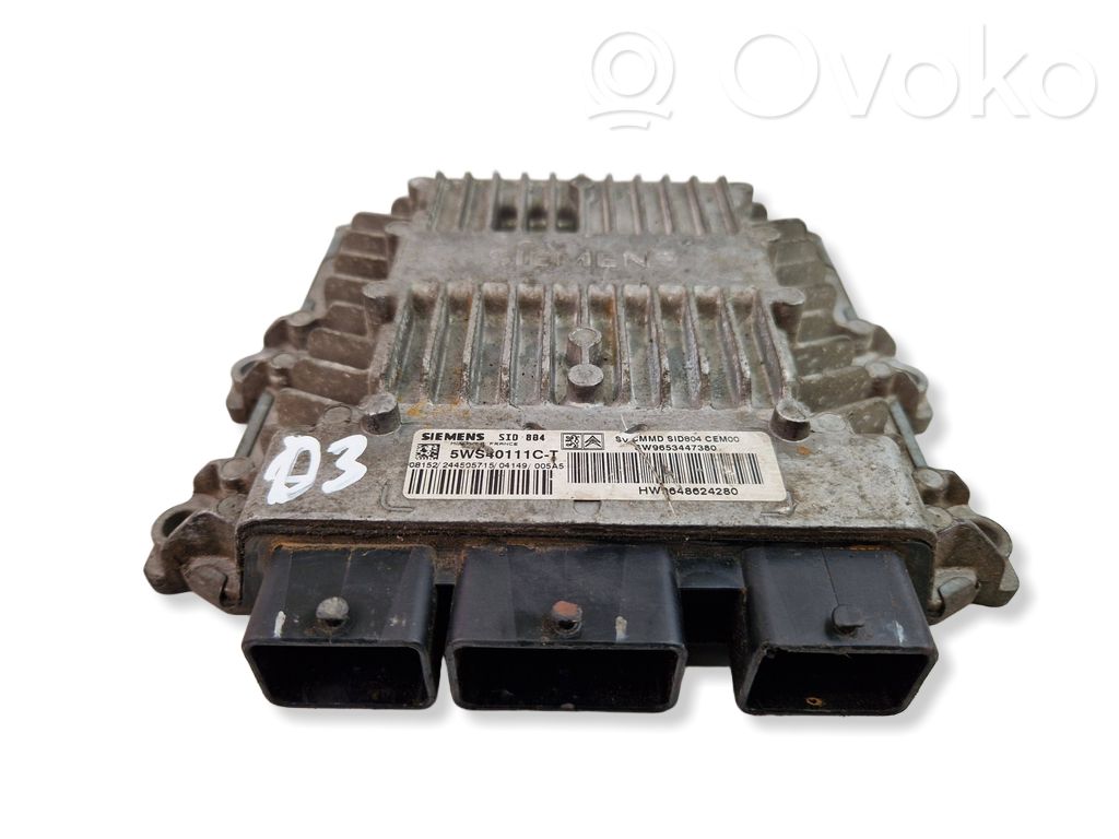 Citroen C3 Engine control unit/module 