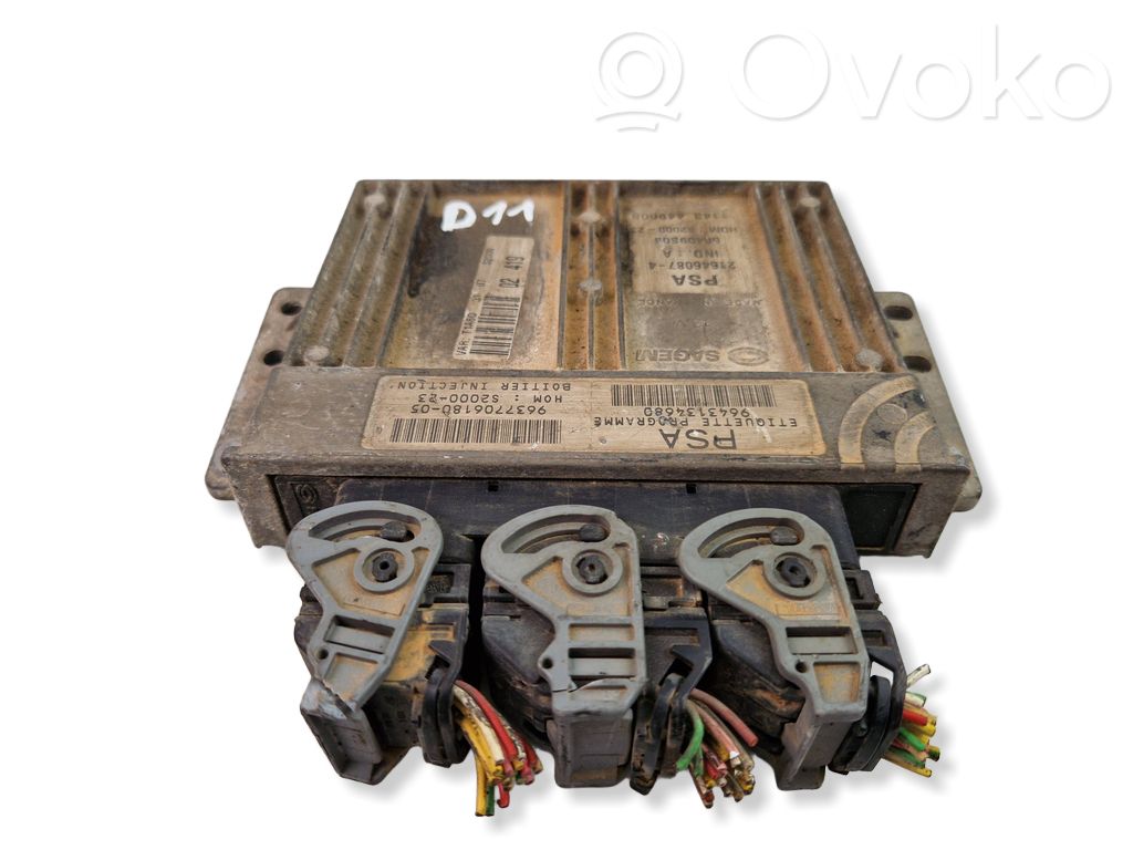 Engine control unit/module   9643134680,9637706180