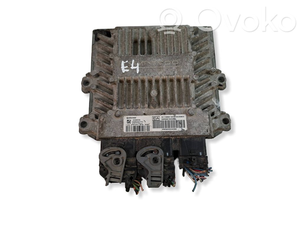 Citroen C4 I Picasso Engine control unit/module 