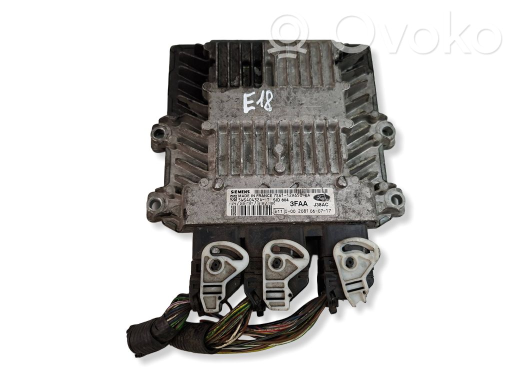 Engine control unit/module   7S6112A650BA