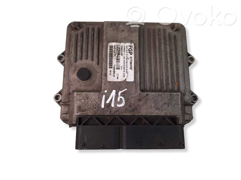 Fiat Panda II Engine control unit/module 