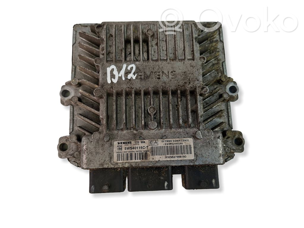Citroen C3 Engine control unit/module 
