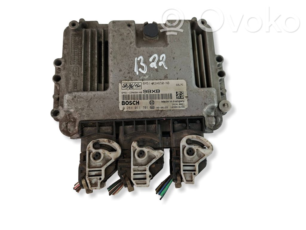Engine control unit/module   6M5112A650NB,0281011701