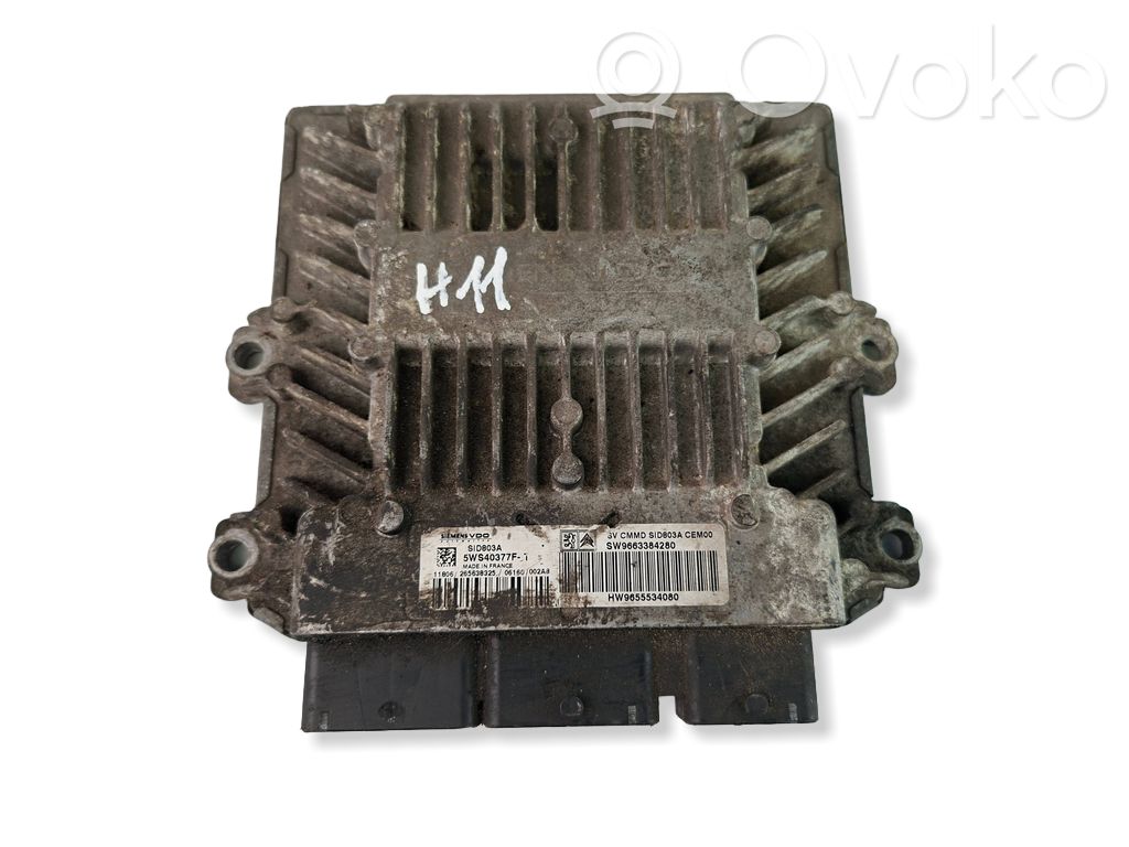 Peugeot 207 Engine control unit/module ECU 